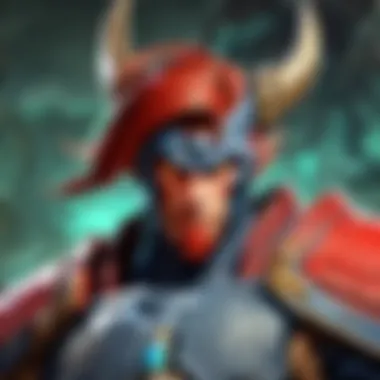 Visual representation of hero types and their strengths in Dota