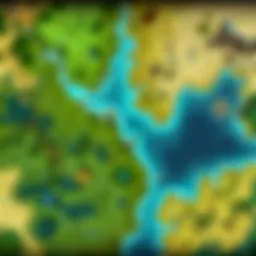 Strategic Dota Map Overview