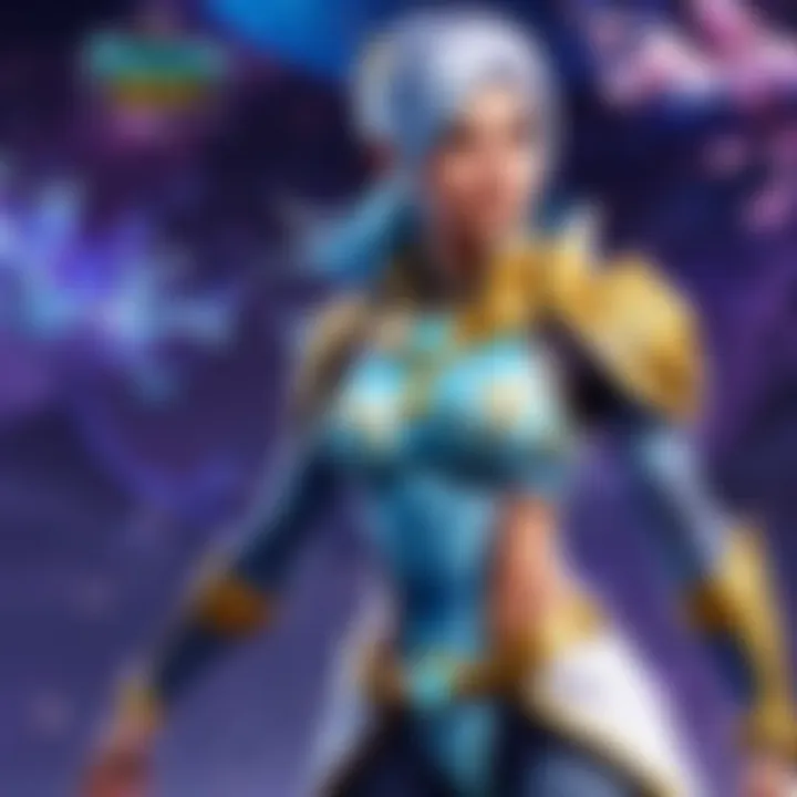 Celestial Serenity Skin in Fortnite