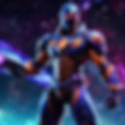 Gleaming Galaxy Skin in Fortnite