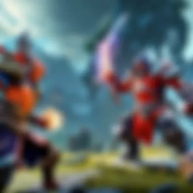 Epic Battle Scene in Anticipated MMORPG Game