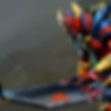 Visual guide demonstrating the installation of laptop memory.