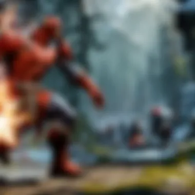 Comparison of gameplay performance with and without FSR in Dota