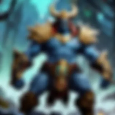 Clash of the Legends Epic battle scene in the Valhalla universe