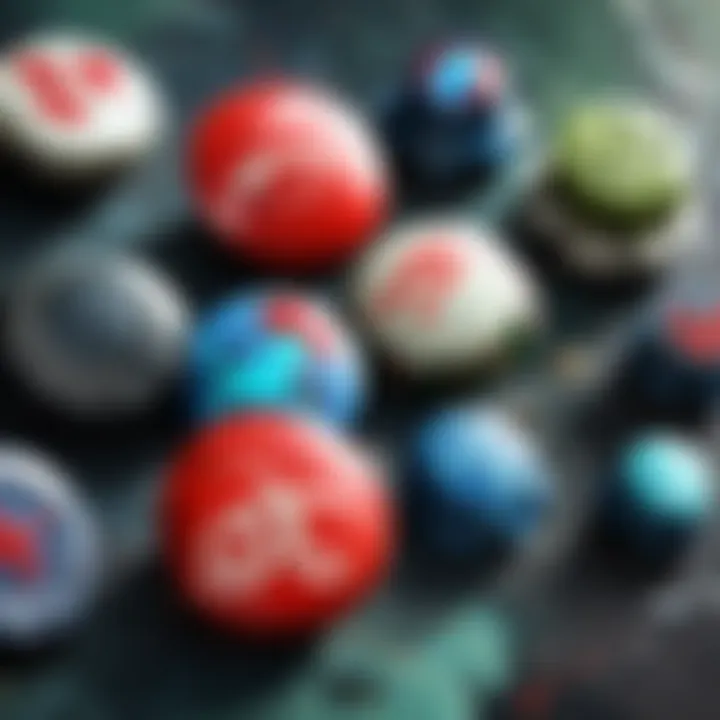 Variety of Nintendo Switch thumb caps
