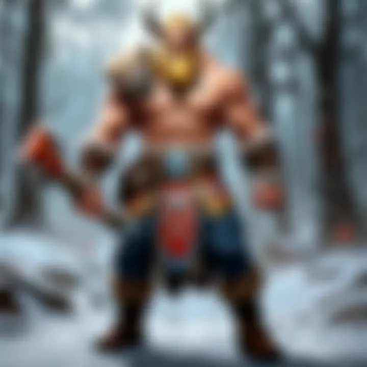 Community engagement within Dota's Viking themes