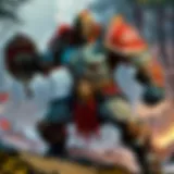 Warriors Engaged in Battle