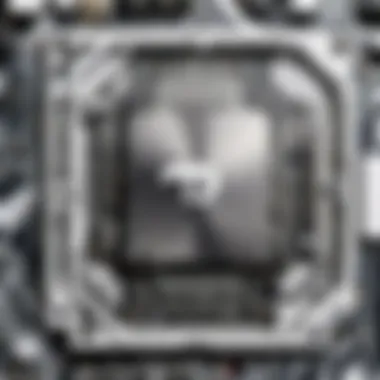 White Motherboard Featuring High-Performance Capacitors