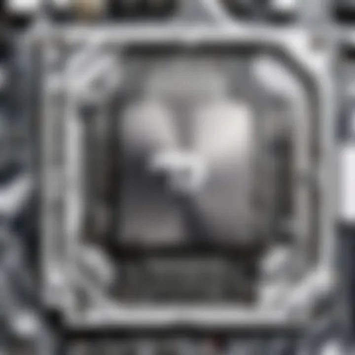 White Motherboard Featuring High-Performance Capacitors