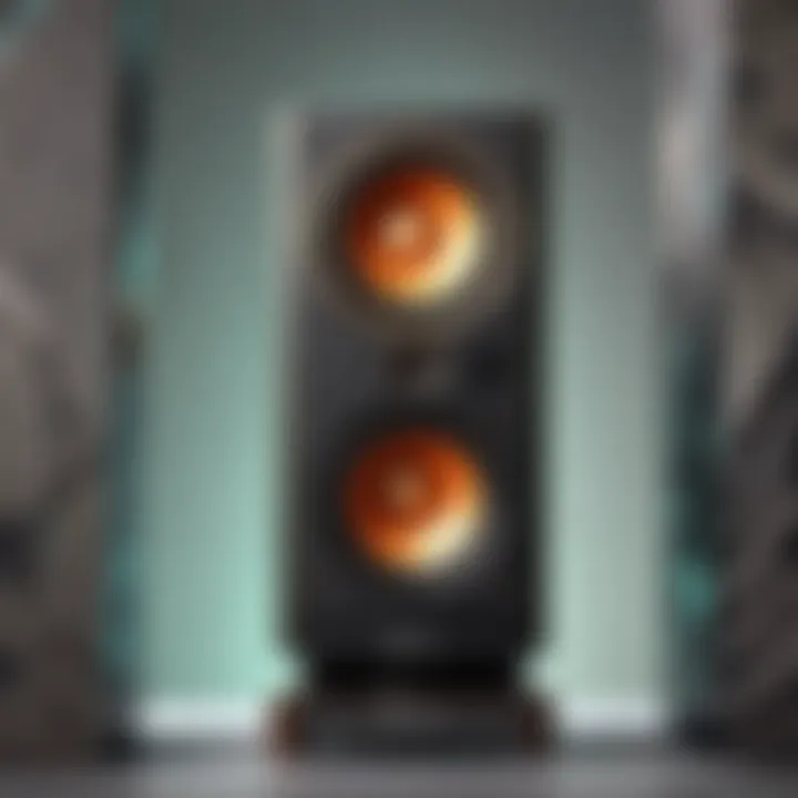 Seamless Wireless Integration Minimalist Computer Speaker with Wireless Connectivity